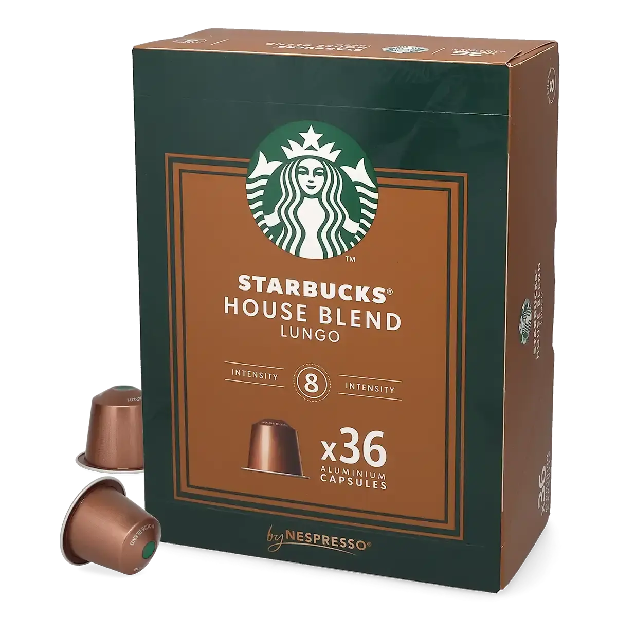 Lungo House Blend 36 Starbucks® by Nespresso® kapsülü