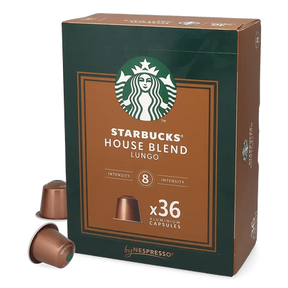 Lungo House Blend 36 Starbucks® by Nespresso® kapsülü