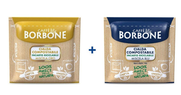 Borbone Oro + Blu 100 adet. tek doz