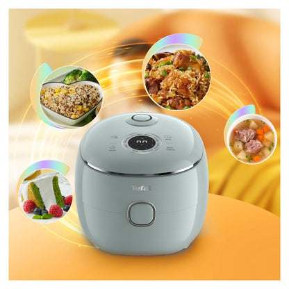 Tefal Pop RK5354E0 Çok Fonksiyonlu Pilav Pişirici, 350W, 0.7 L, 8 Programlı, Dijital Teknoloji, Sıcak Tutma Özelliği