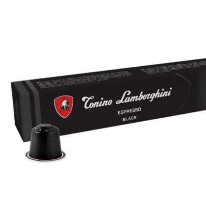 TONINO LAMBORGHINI SİYAH - Nespresso için uyumlu 10 adet kapsül