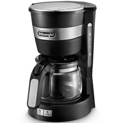 Kahve makinesi Delongi ICM 14.011.BK, 600W, 0,65 l, 5 fincan, Siyah