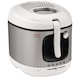 Tefal Amega FR4800 Derin Yağ Fritözü, 2100 W, 2 kg, 3,3 l, Ayarlanabilir sıcaklık 150-190°C, Hoş olmayan kokuları filtreler, Beyaz/Gri
