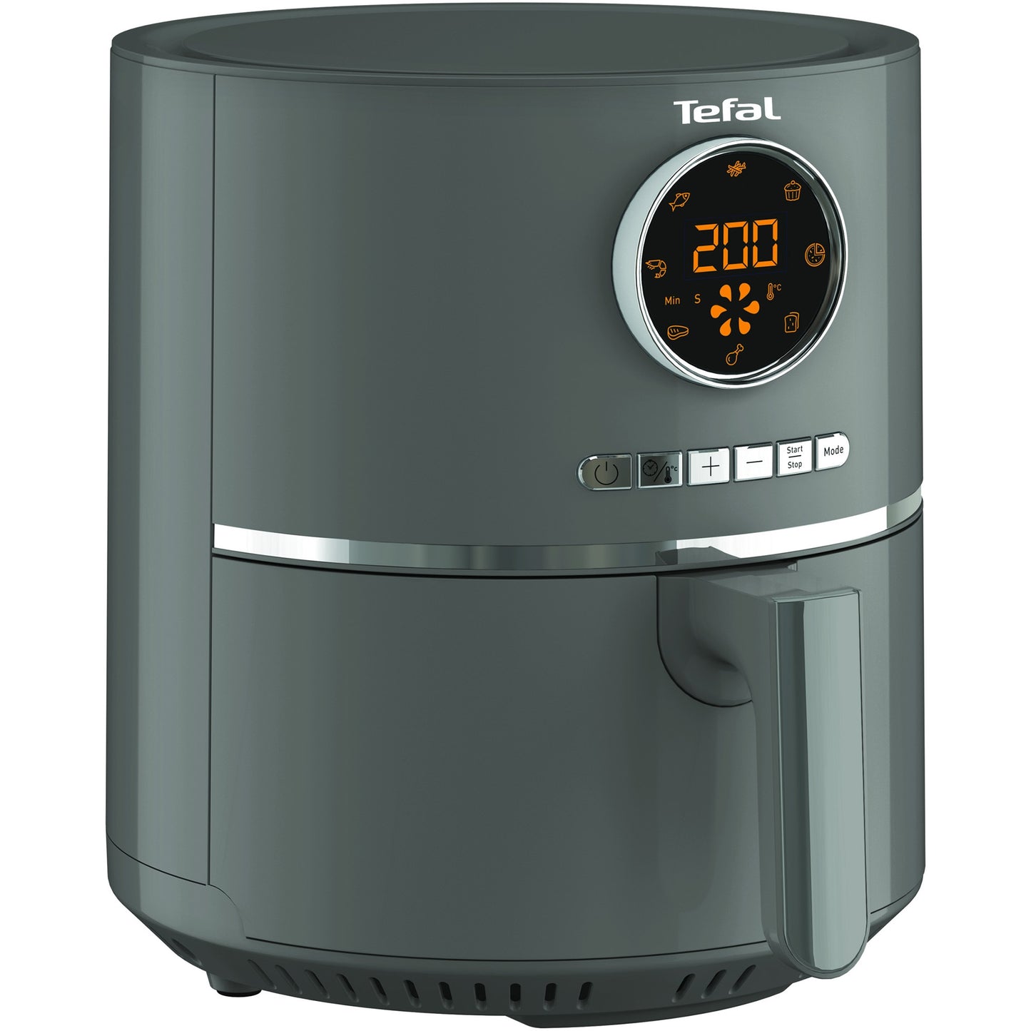 TEFAL Ultra Fry Digital EY111B15 sıcak hava fritözü, 8 program, 4,2 litre kapasite, 60 dakika zamanlayıcı.
