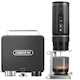 araç ve kamp kullanımı için taşınabilir Hibrew H4C espresso makinesi kiti, 20 bar, 7500mAh, 100ml, siyah.