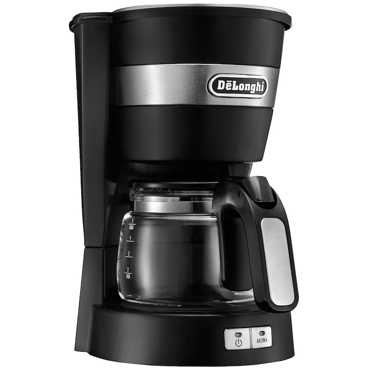 Kahve makinesi Delongi ICM 14.011.BK, 600W, 0,65 l, 5 fincan, Siyah