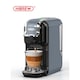 Universal 5'i 1 arada kahve makinesi HiBREW H2B, 19 bar, 1450W, 600ml, Termoblok, Nespresso kapsülleri, Dolce Gusto, KCup, ESE kapsülleri ve öğütülmüş kahve ile uyumlu, gri