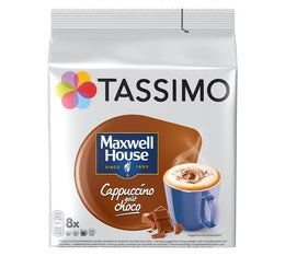 Tassimo Pods Maxwell House Çikolatalı Cappuccino (8 porsiyon)