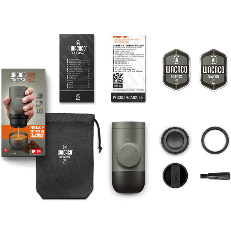Taşınabilir Kahve Makinesi - Wacaco® Minipresso GR2